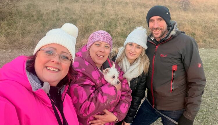 Puppy rescued after being spooked and running away in Devizes