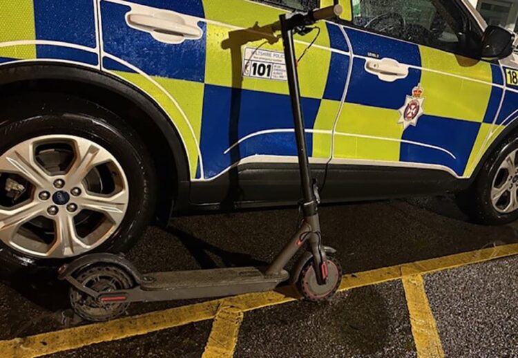 Police seize electric scooter from teenage girl in Calne town centre