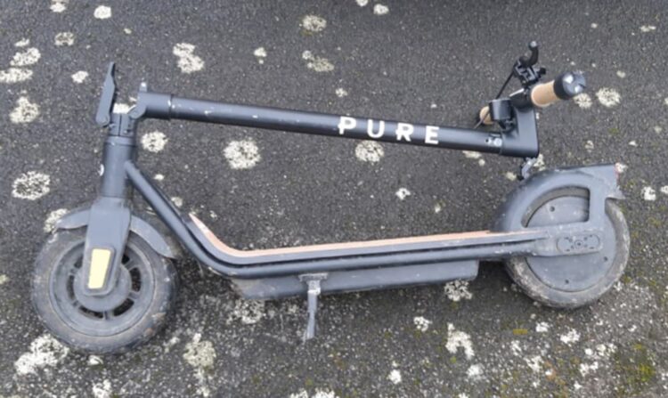 Police to destroy illegal e-scooter after rider stopped in Amesbury
