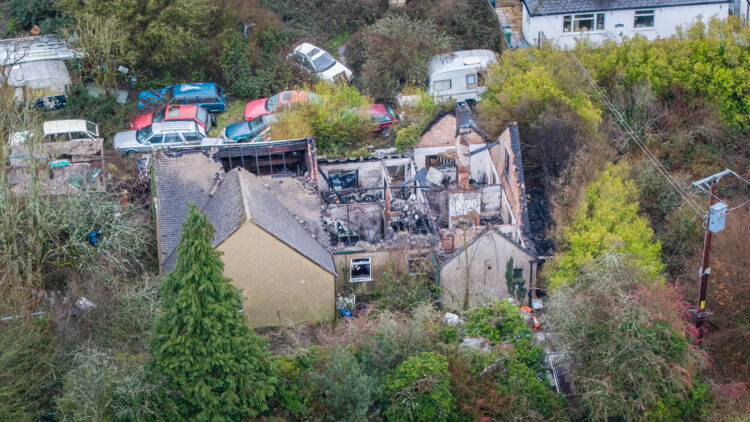 Man dies in major fire near blaze that claimed police officer’s family