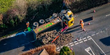 Lorry driver taken to hospital after crash on A-road near Devizes