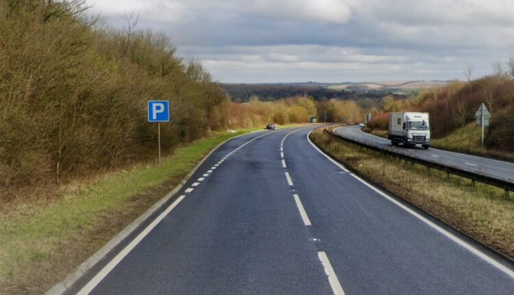 Driver seriously hurt after car smashes into stationary lorry on A303