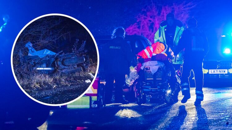 Motorcyclist suffers potentially life-changing injuries in B4069 crash