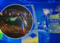 Man in custody after crashing car into Chippenham roundabout