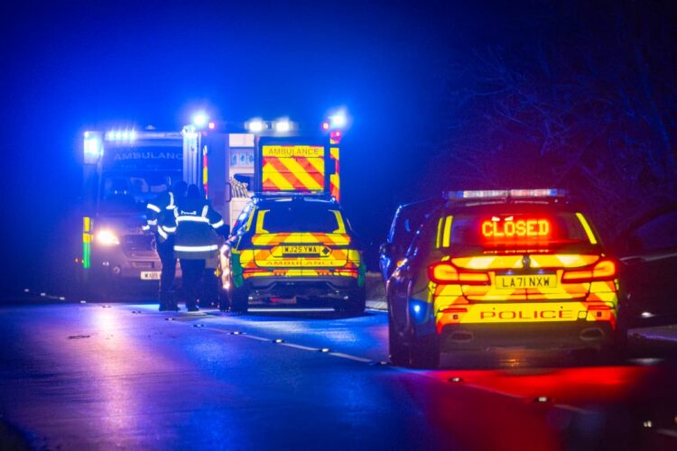 A350 at Lacock closed both directions after crash involving cyclist