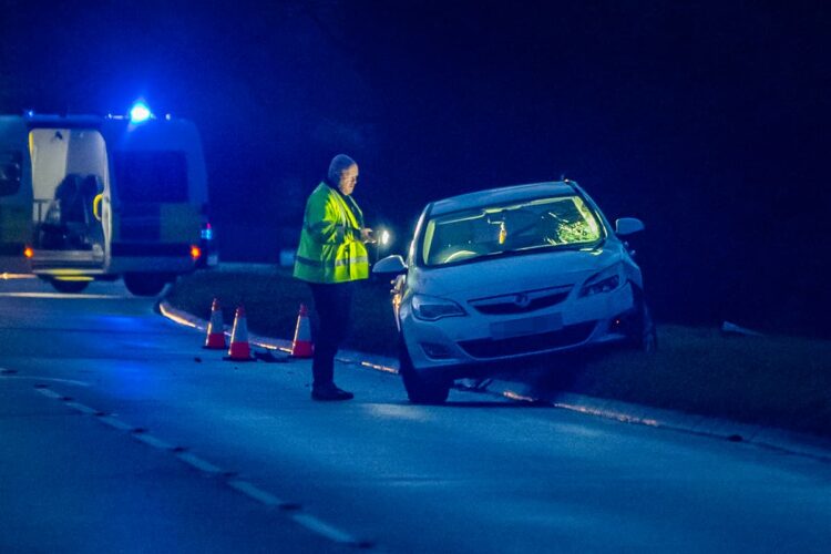 Woman arrested after cyclist killed in early morning crash on A350