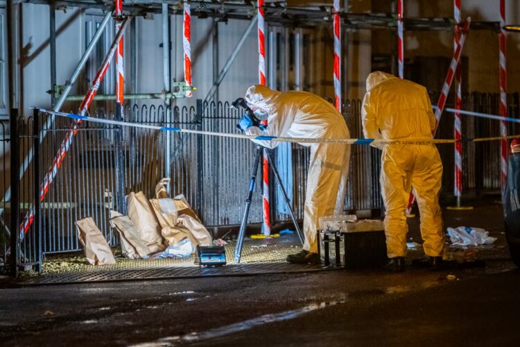 Forensics descend on stabbing scene in Chippenham street