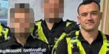 Police officer ‘touched colleague’s penis and showed sex tapes’
