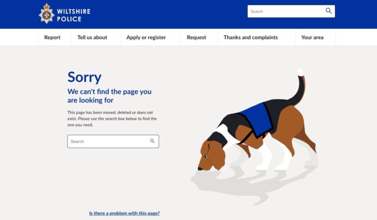 Wiltshire Police deletes new diversity strategy after public backlash