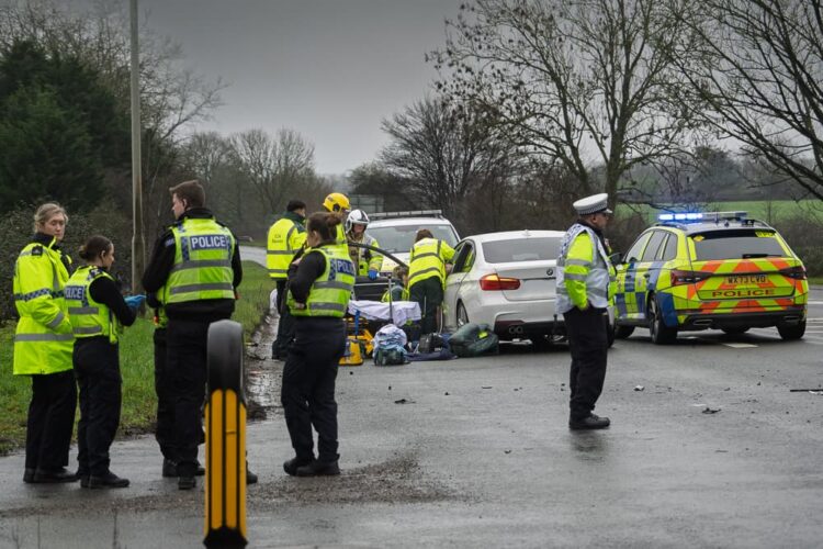 Teenage girl in hospital after police pursuit ends in junction crash