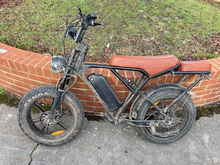 Electric motorcycle to be destroyed after Amesbury town chaos