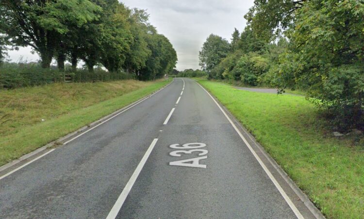 A36 blocked as police respond to jackknifed lorry near Wiltshire