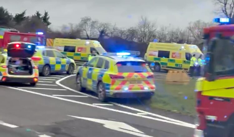 A419 closed in both directions near Swindon after ‘serious’ crash