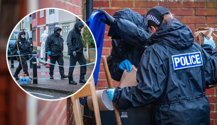 Specialist search team scour Chippenham street after boy stabbed