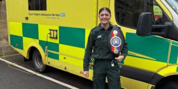 From lifesaver to boxing champion – Wiltshire paramedic wins title
