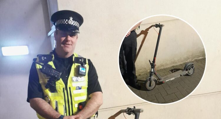 New Chippenham police officer seizes child’s scooter on third shift