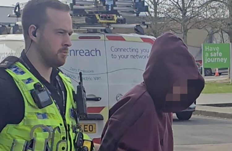 Teen arrested after ‘filming men urinating’ at Swindon supermarket