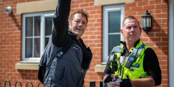 Touchy-feely racist spouted abuse at Swindon stabbing scene