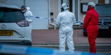 Forensics comb house after woman killed in Chippenham explosion