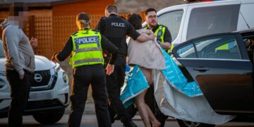 Naked man arrested after woman stabbed in Melksham cul-de-sac