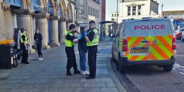 Man’s meaty package uncovered in Trowbridge stop and search