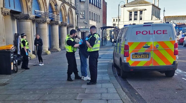 Man’s meaty package uncovered in Trowbridge stop and search