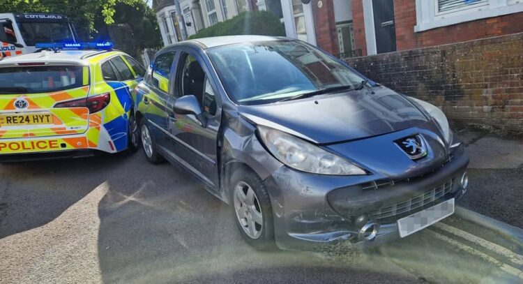 Driver arrested after man ‘pinned against wall’ in Swindon crash