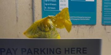 Suspected placenta left in biohazard bag outside Swindon hospital