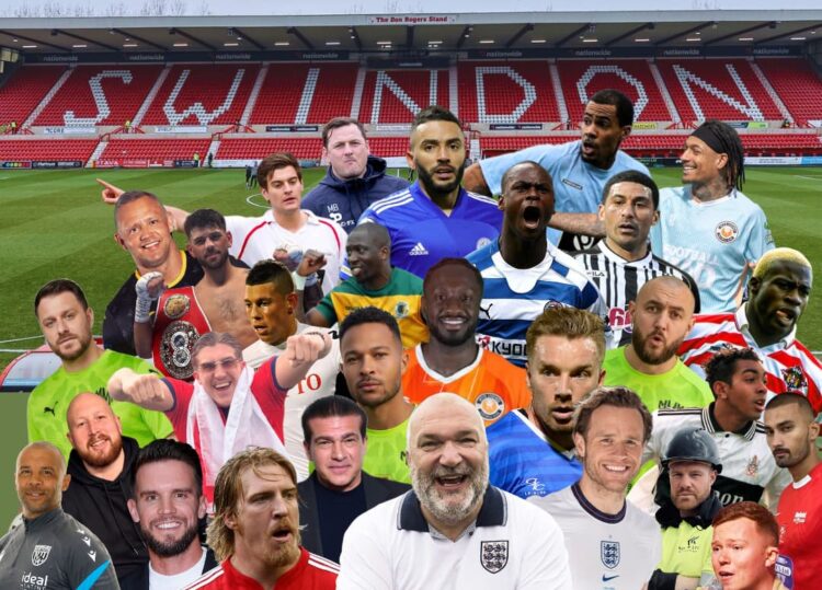 Celebrities to play charity match at County Ground in Swindon