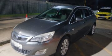 ‘Social services referral’ after baby unrestrained in speeding car