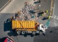 Roundabout near Wiltshire blocked after lorry overturns in crash