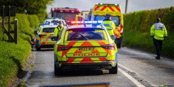 Two air ambulances land for serious crash on A338 in Wiltshire