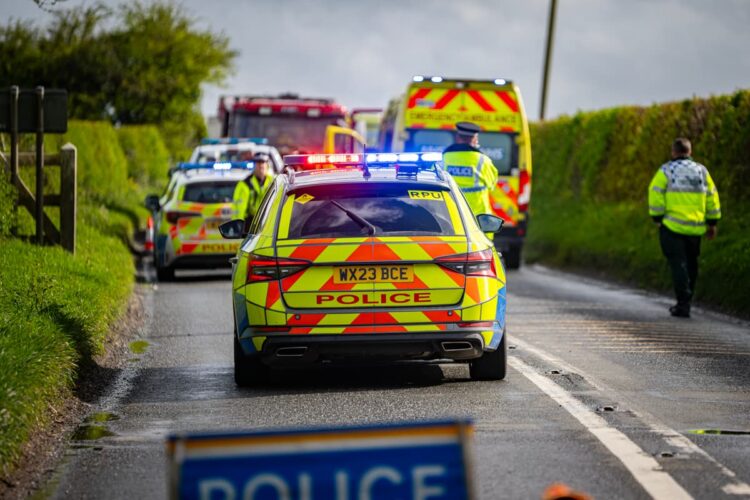 Two air ambulances land for serious crash on A338 in Wiltshire