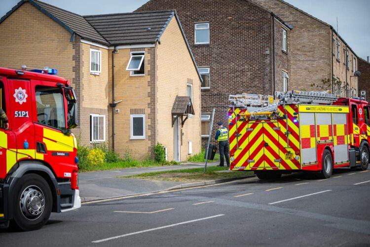Man hospitalised after firefighters save him from Swindon blaze