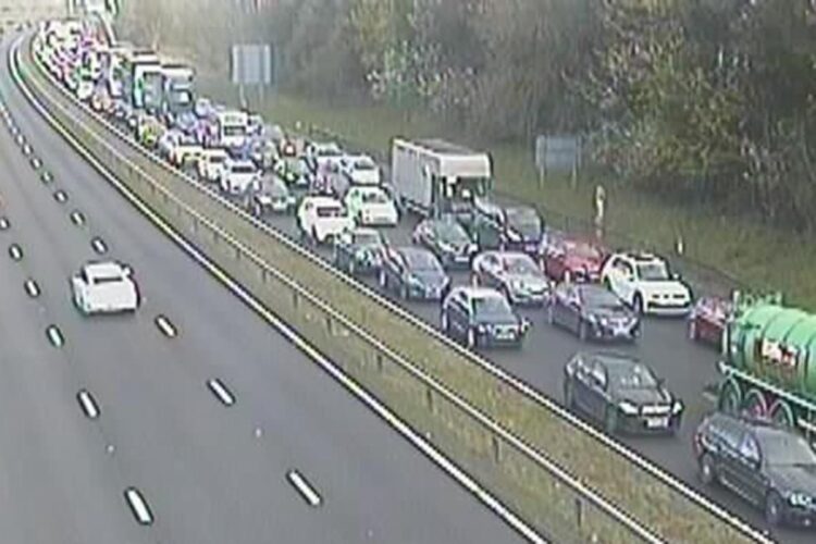 M4 closed as emergency services respond to road traffic collision