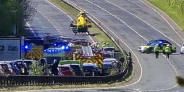 Three people injured in A303 crash that shut route for 24 hours