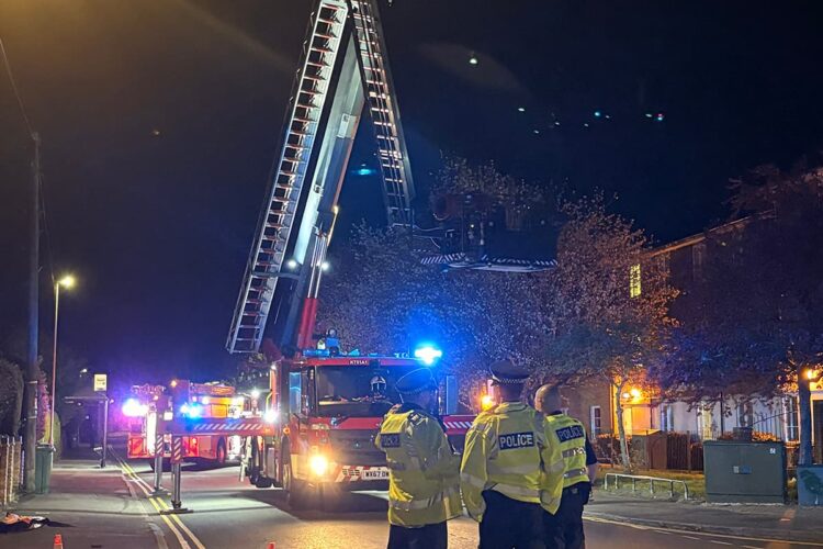 Casualty rescued through top-floor window at Swindon care home