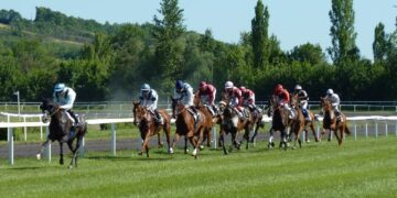 How does the deep passion for horse racing originate in England?
