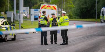 Boy, 4, and woman, 19, struck by van after alighting bus in Swindon