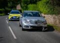 Air ambulance lands after motorbike and car crash near Swindon