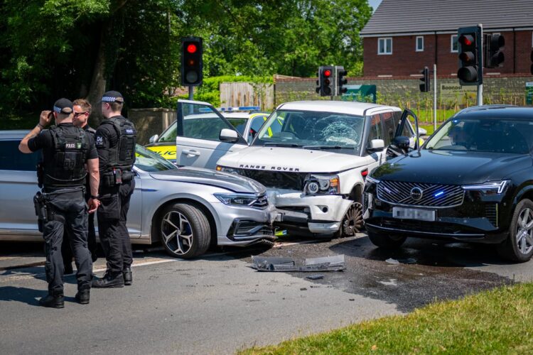 Suspect crashes car ten seconds into Chippenham police chase