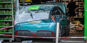 Shopper injured after driver ploughs car through Asda storefront