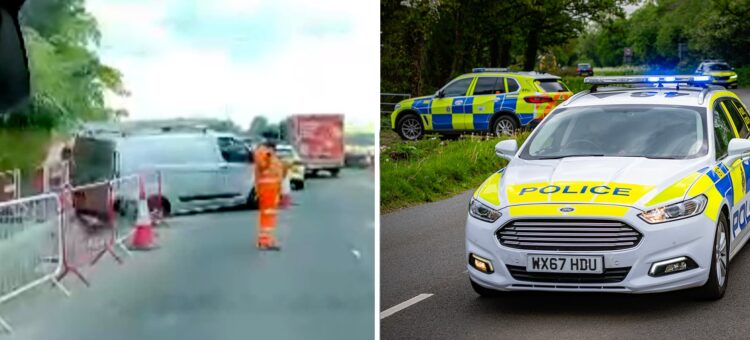 Manhunt after suspected drug driver flees police in Chippenham