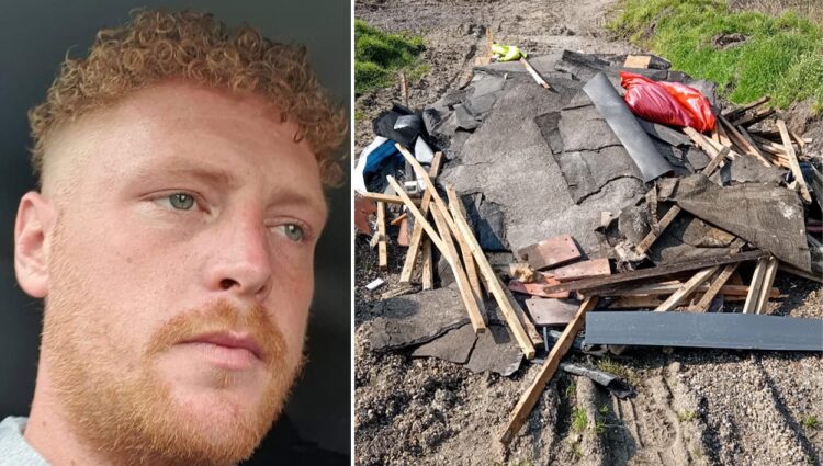 Swindon roofer sentenced for dumping waste in countryside