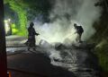Police probe after caravan found ablaze in Wiltshire countryside