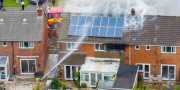 Home sustains major damage after blaze tackled by six fire crews