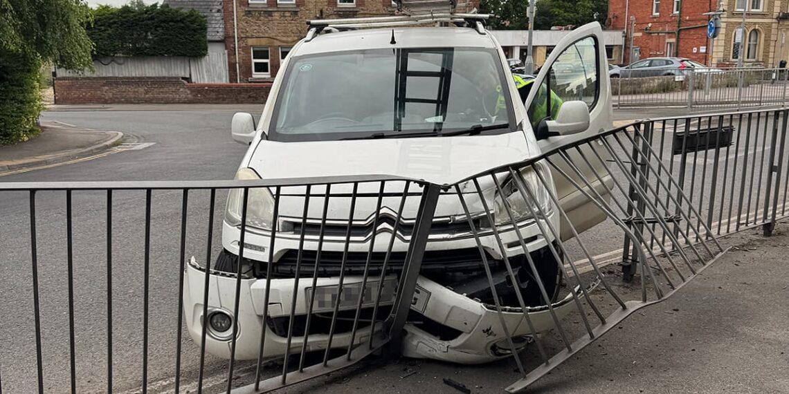 Man named and charged after van crash on Chippenham junction