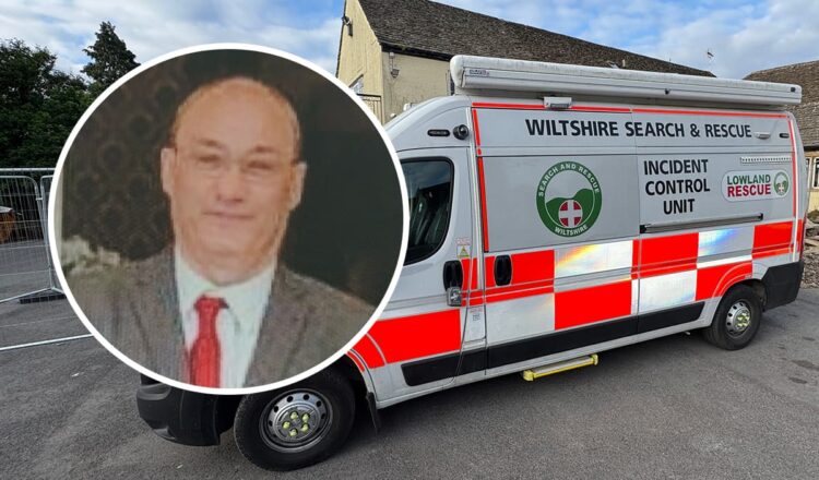 Search and rescue team deployed in hunt for missing Wiltshire man