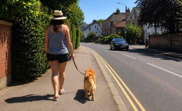 Fury as people seen walking dogs in Wiltshire amid 32°C heatwave