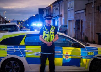 Man shot in Swindon street as suspect arrested by armed police